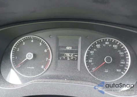 2012 Volkswagen Jetta 2.0L S из США, поврежденный, VIN 3VW1K7AJ2CM358164